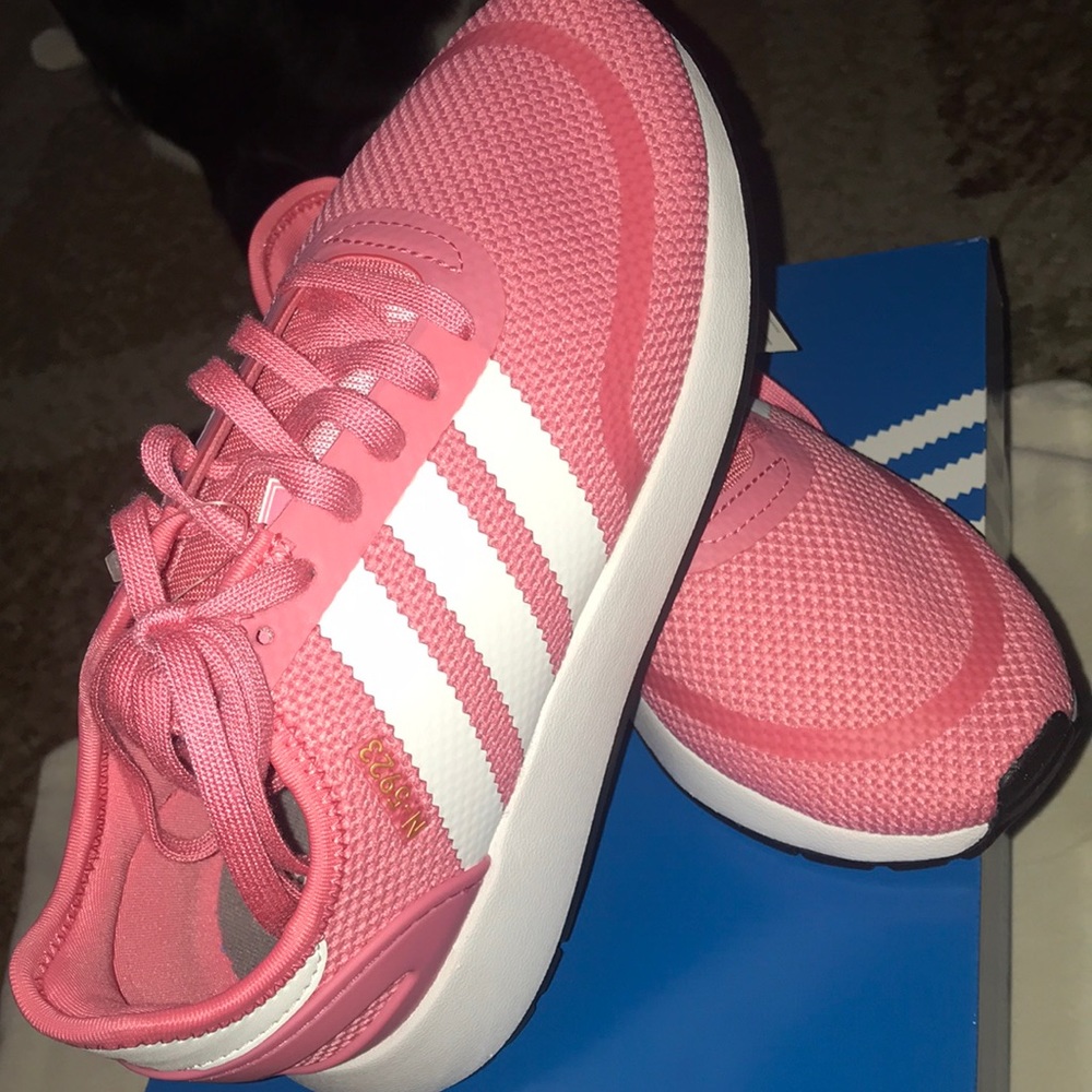 Pink Adidas Brand New Athletic Shoes